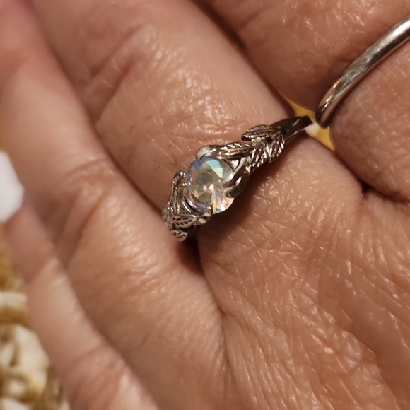 Fragrant Jewels Floral Ring, sz. 9 - Picture 2 of 6